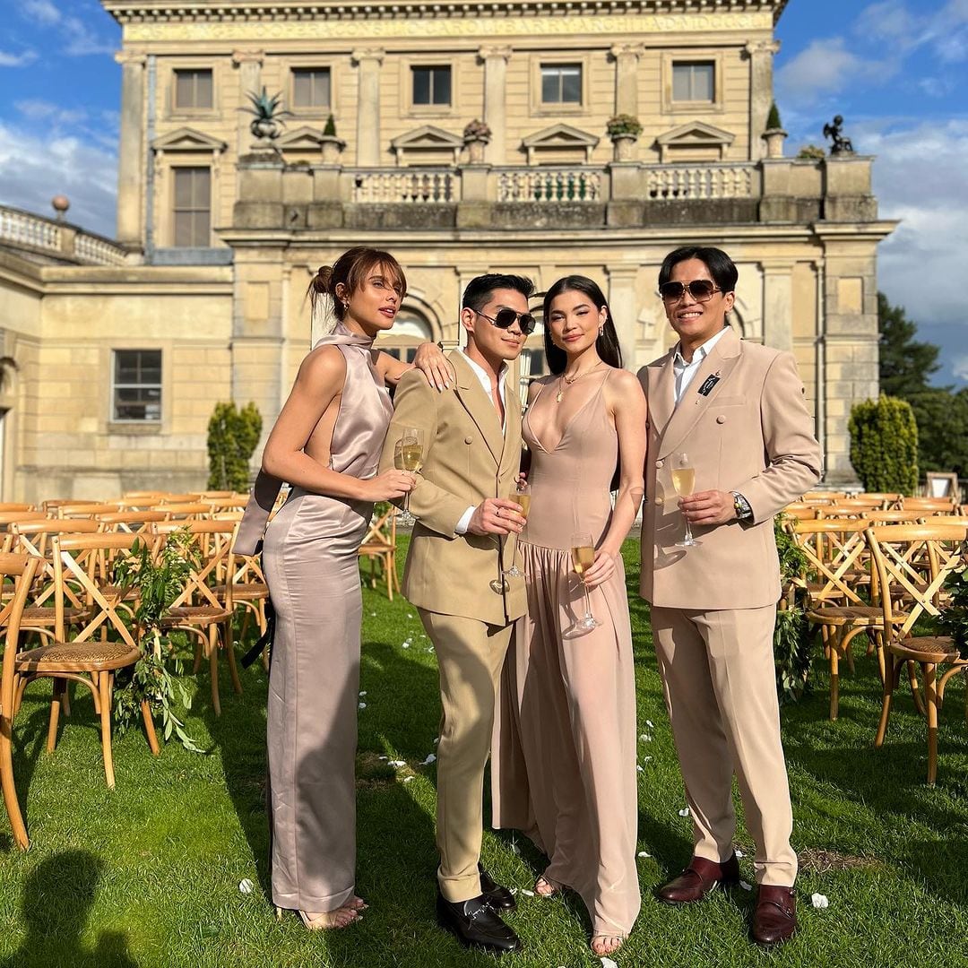 Celebrities at the Lovi Poe and Monty Blencowe’s Wedding Ceremony